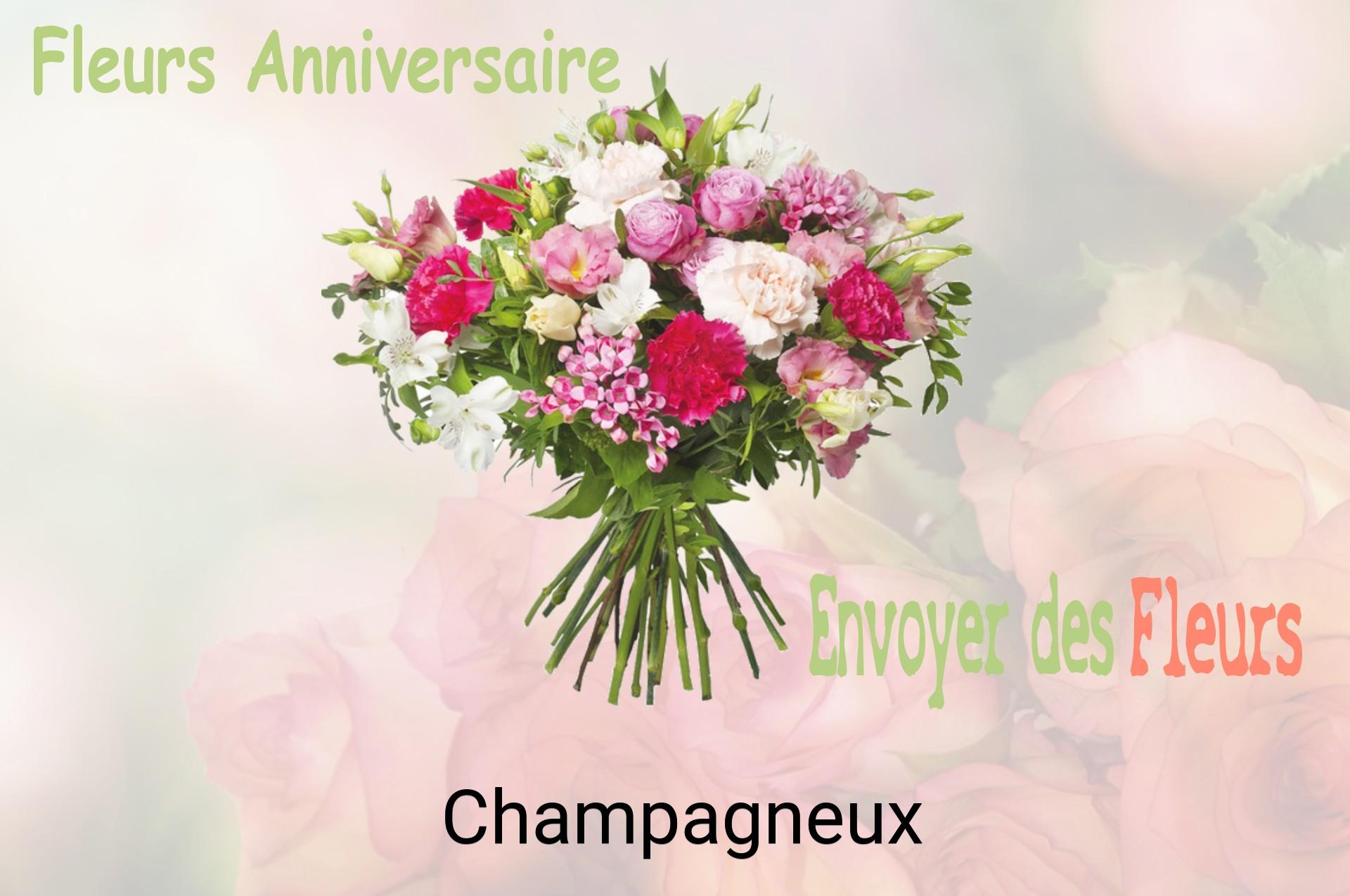 Bouquet de fleurs d’anniversaire livré à Champagneux