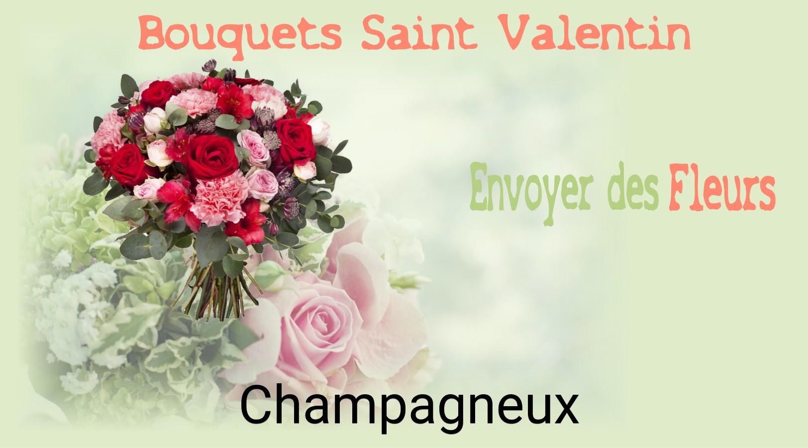 Roses de Saint-Valentin livrées à Champagneux